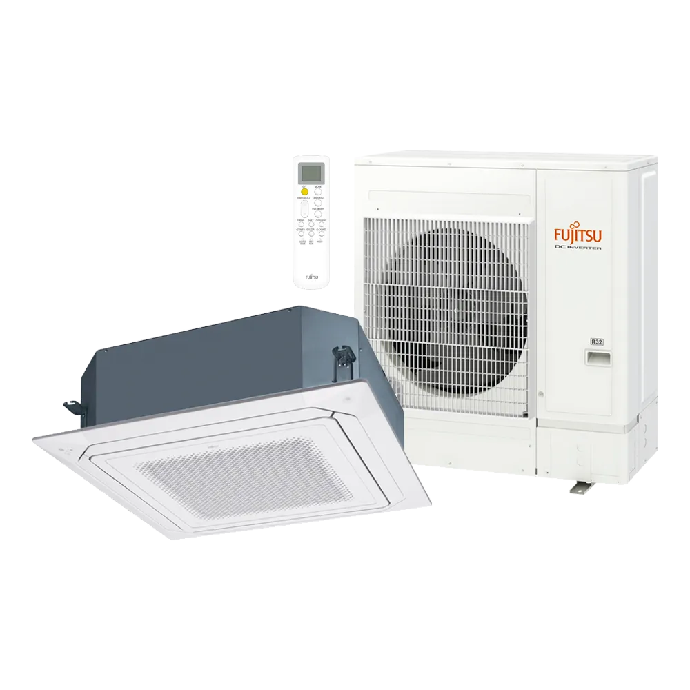 Ar Condicionado Cassete Fujitsu Inverter 45000 Btus Quente e Frio 220v R-32